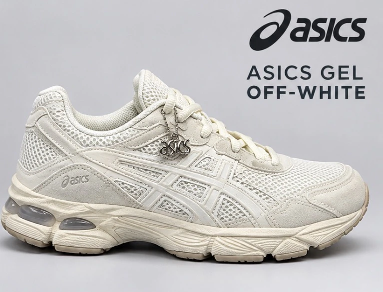asics off white