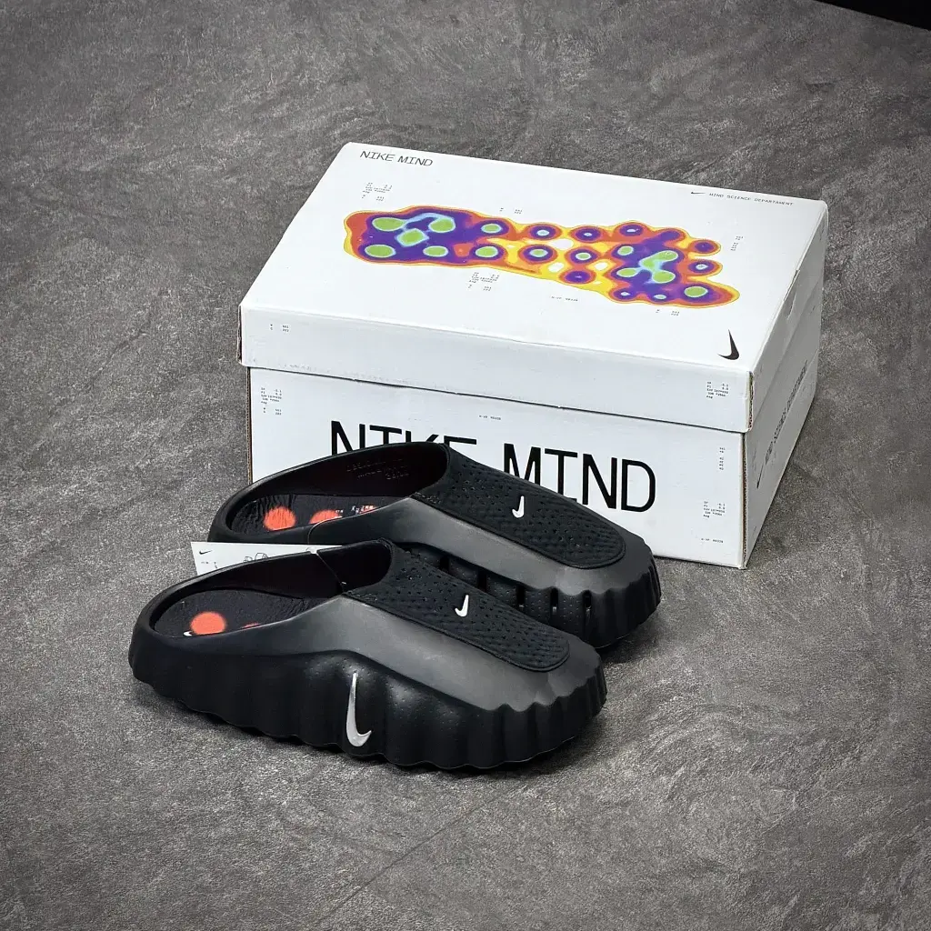 CHINELO SLIDE NIKE MIND 001 - preto