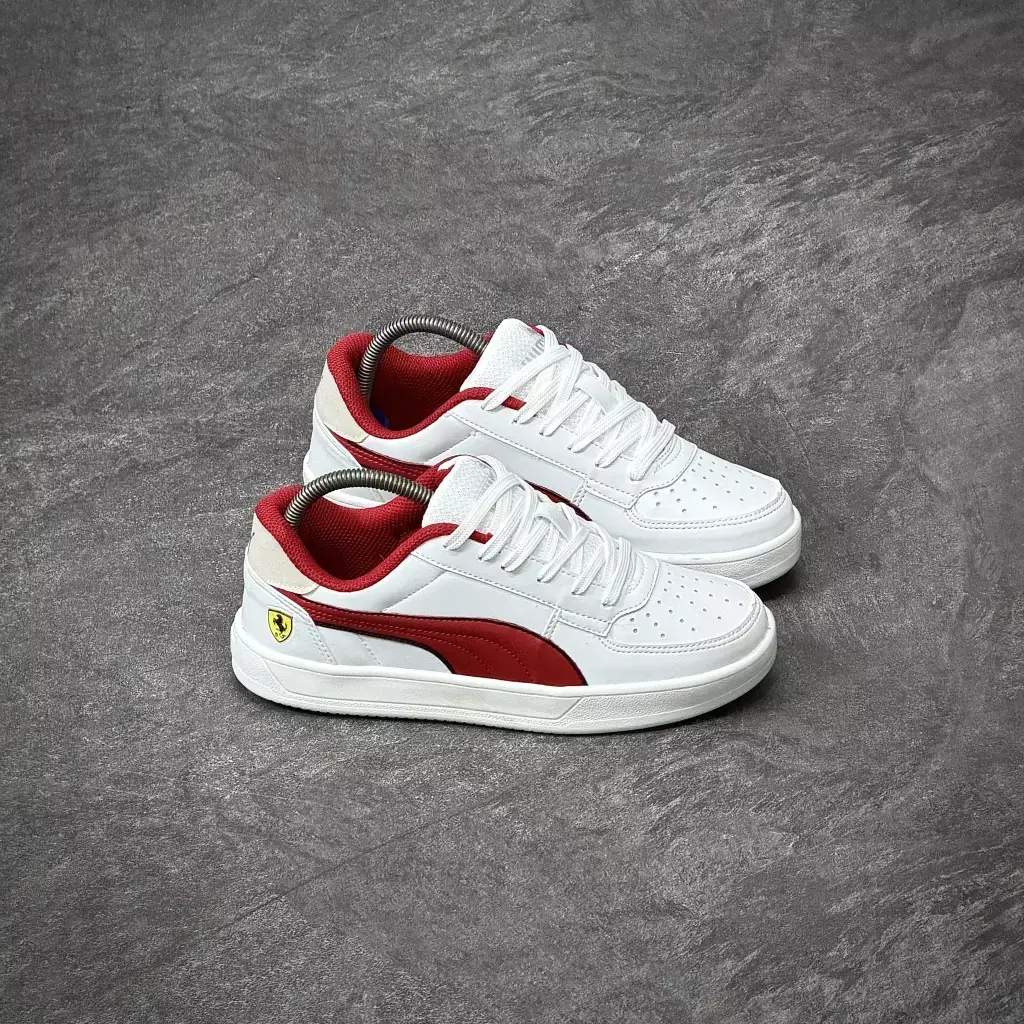 Puma Ferrari White Red