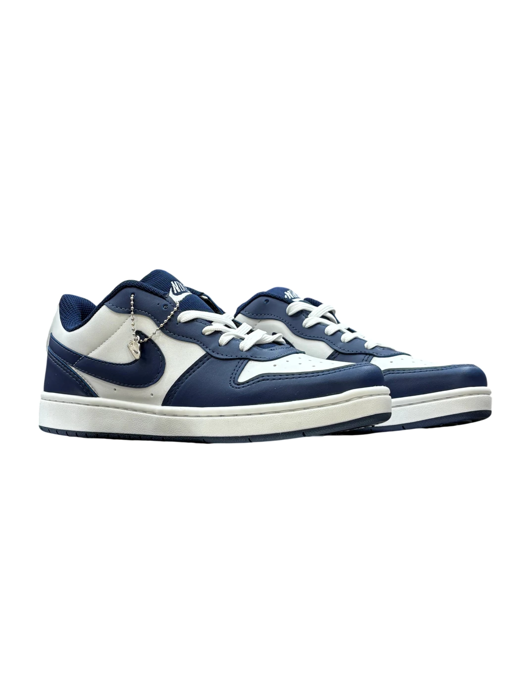 Nike Borough Baixo White Blue