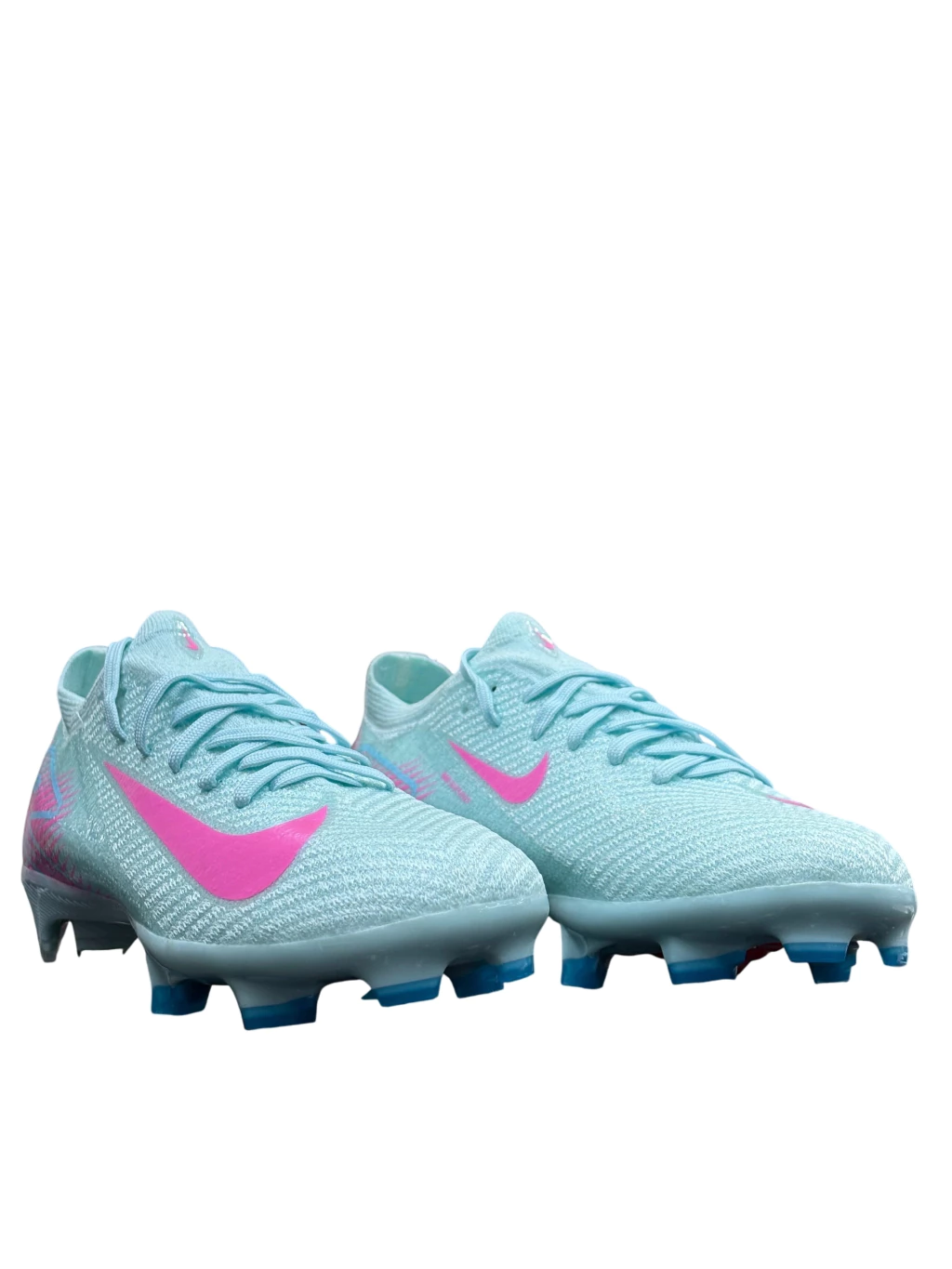Chuteira Campo “Mercurial Blue BB Pink”