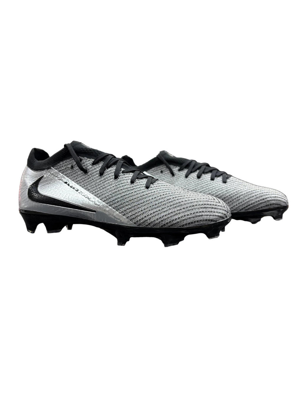 Chuteira Campo “Mercurial Black Silver”