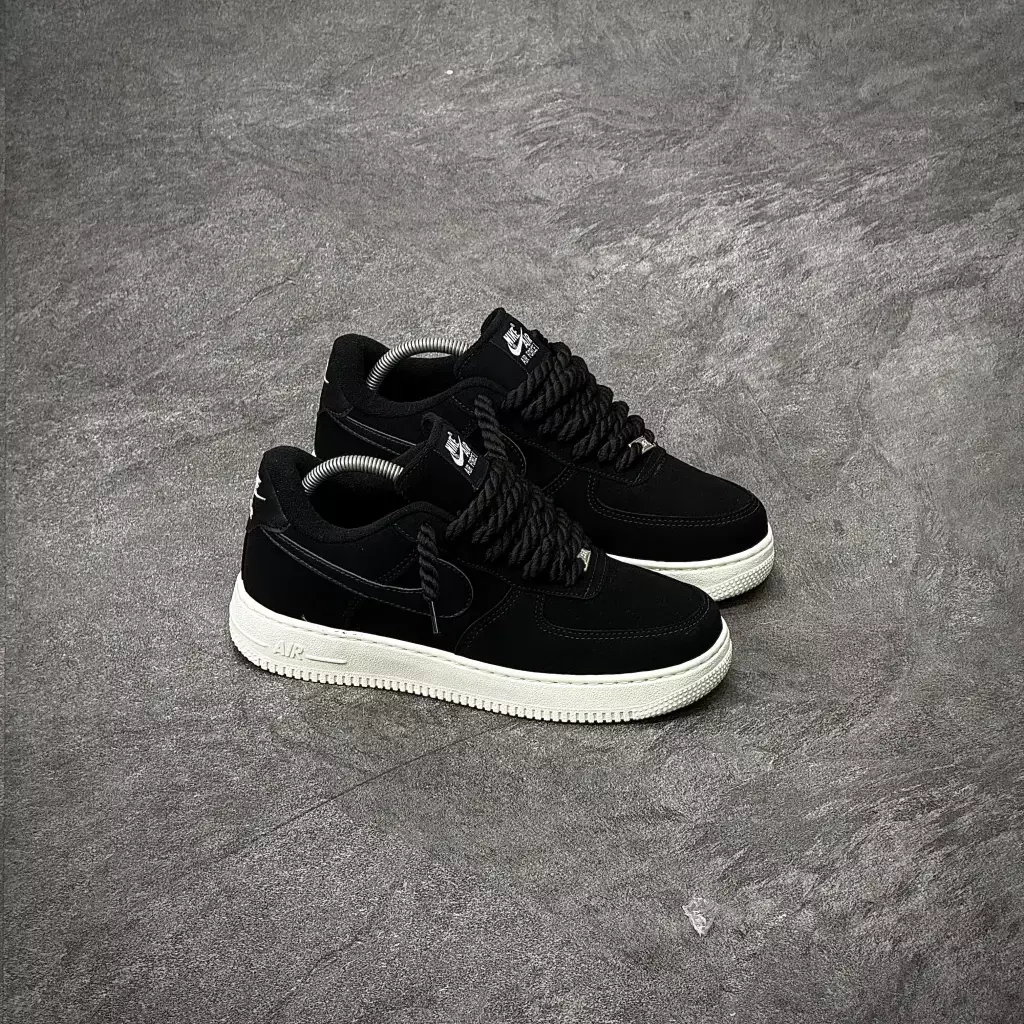 Air Force 1 Nobuck “Black White”