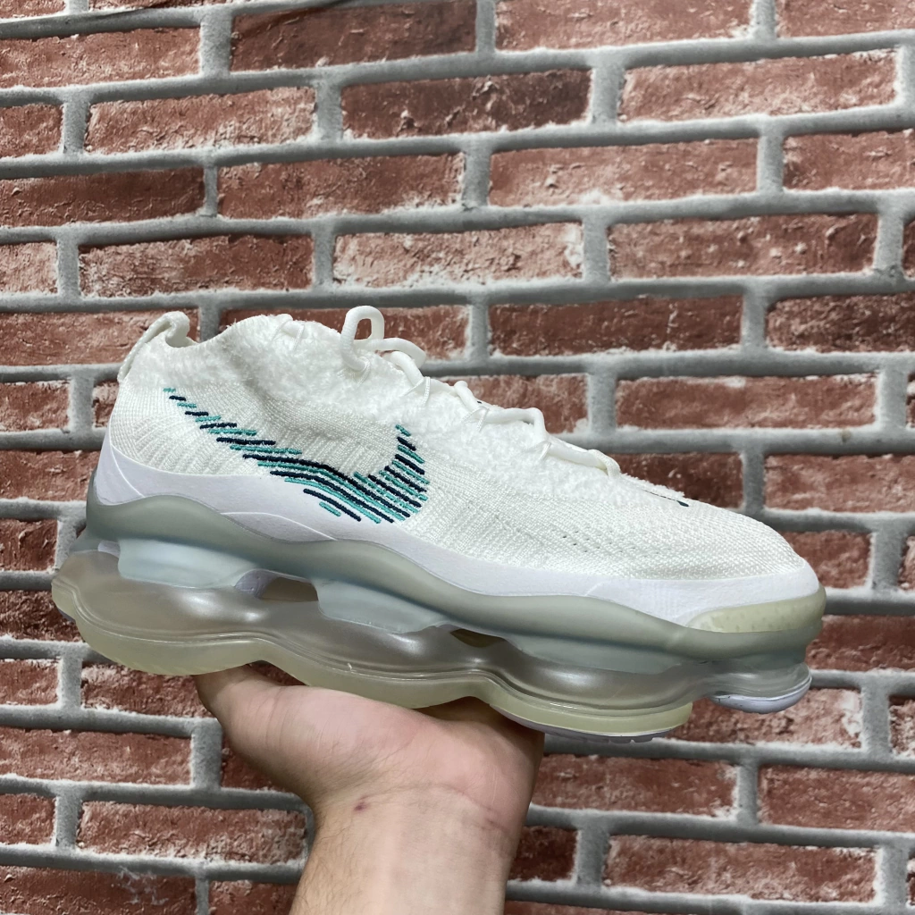 Air Max Scorpion Flyknit “white Blue Symbol“