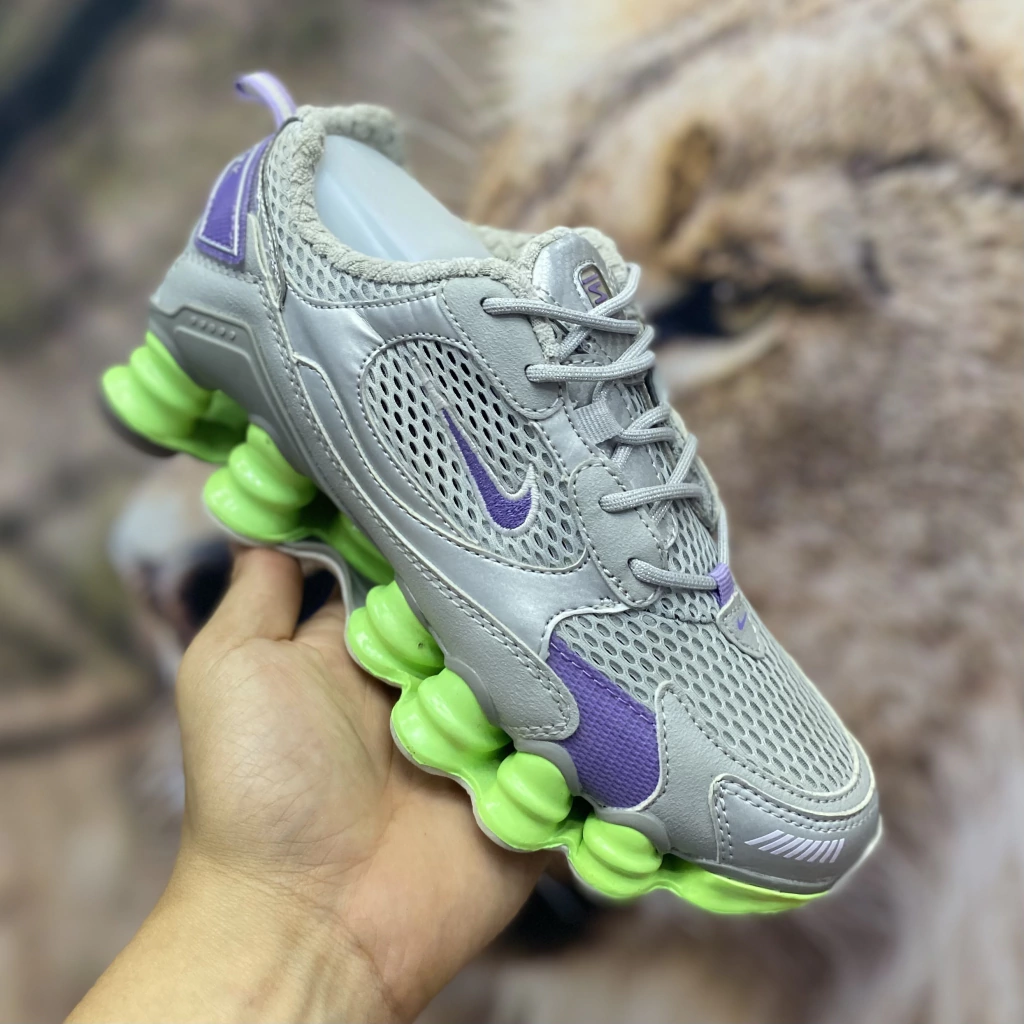 Shox TL Nova 12 Molas Cinza/Verde