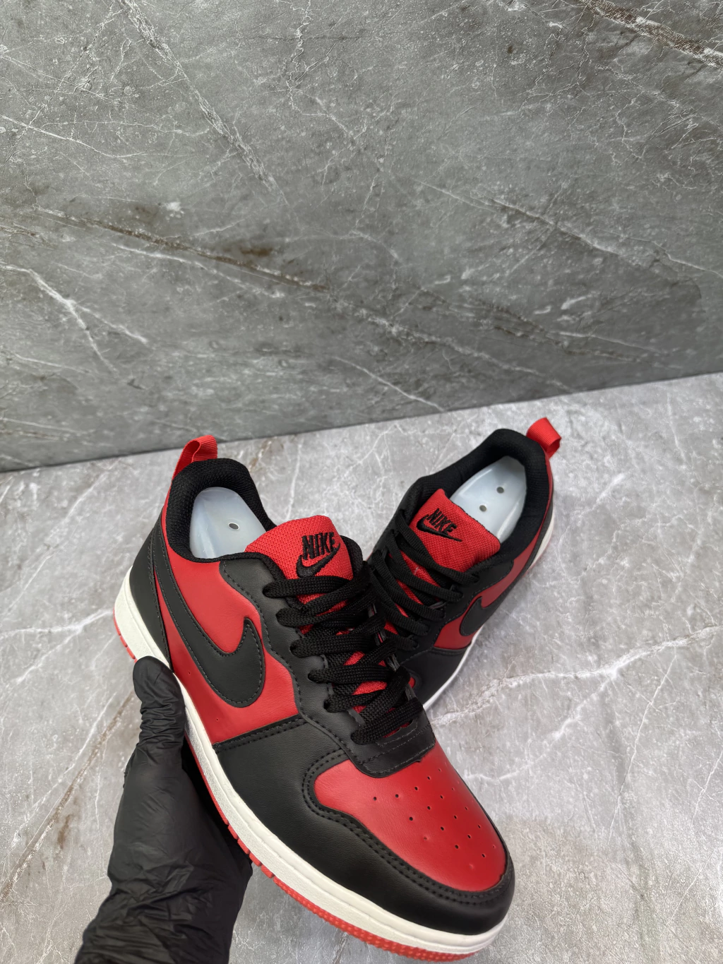 Tênis Court Borough Low (Vermelho/Preto)