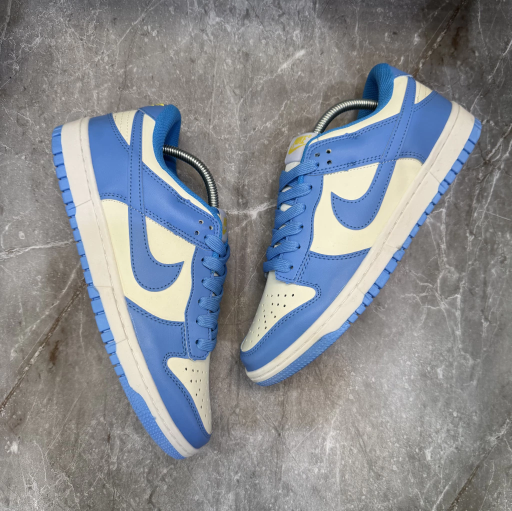 Tênis Dunk Low University Blue ( Azul Vibrante/ Branco)
