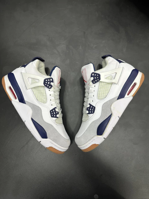 SB Air Jordan 4 x Retro "navy"